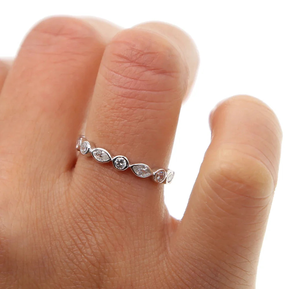 טבעת כסף- עיניים