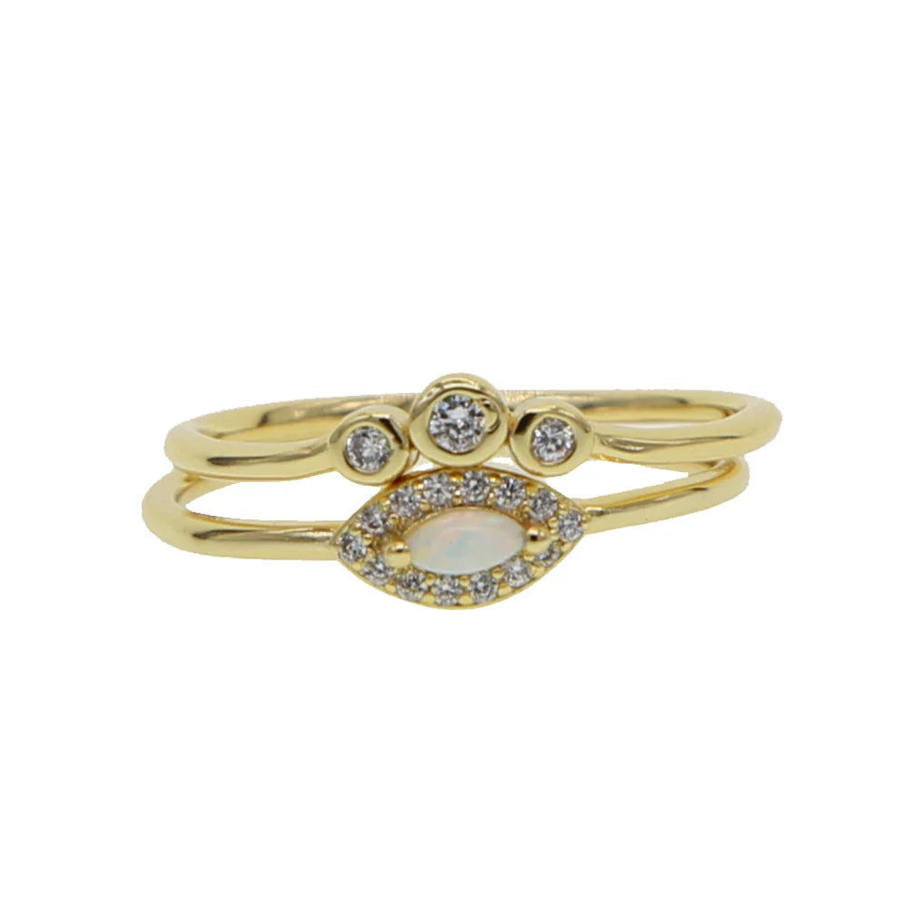 טבעת אבני חן