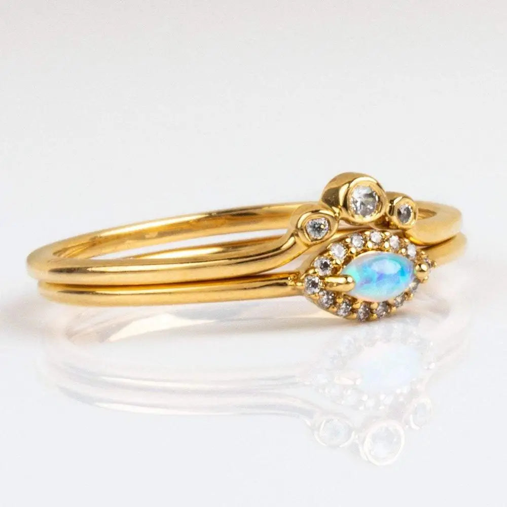 טבעת אבני חן