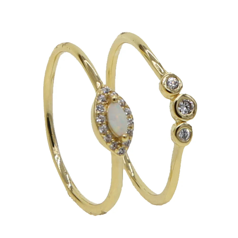 טבעת אבני חן