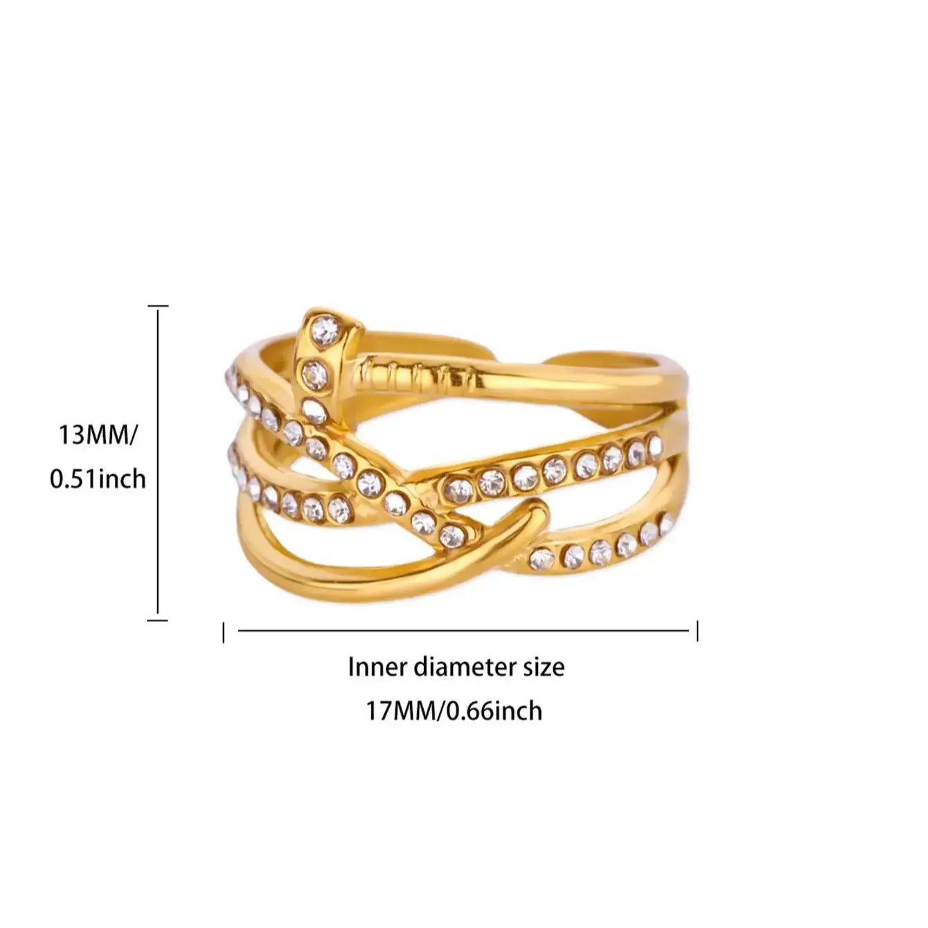 טבעת זירקונים