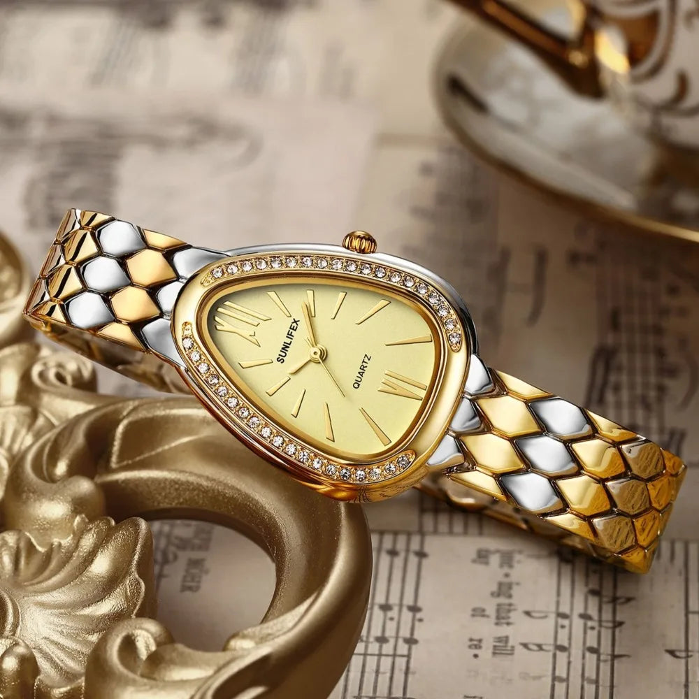 שעון אובלי כסף