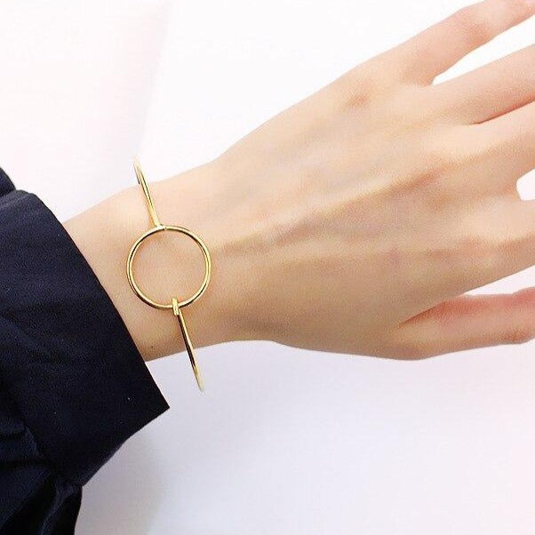 צמיד עיגול גיאומטרי- פיון